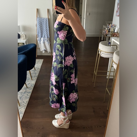 Hydrangea midi dress - Picture 8 of 9